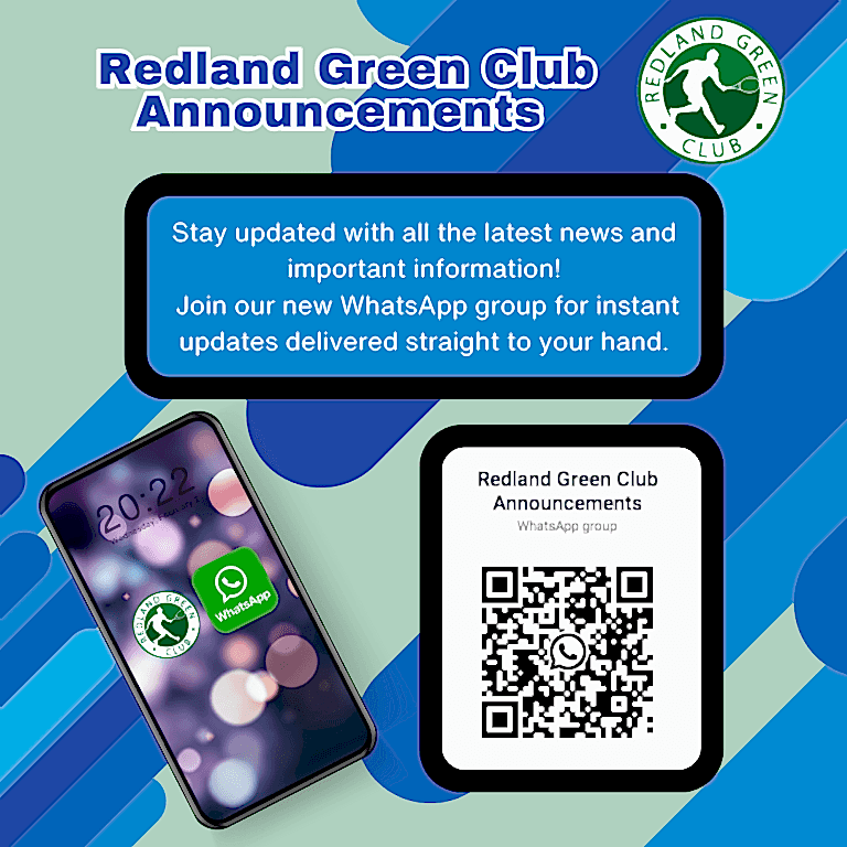 Read more about the article Redland Green Club announcements